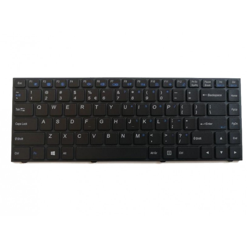Clavier QWERTY US pour Clevo N240