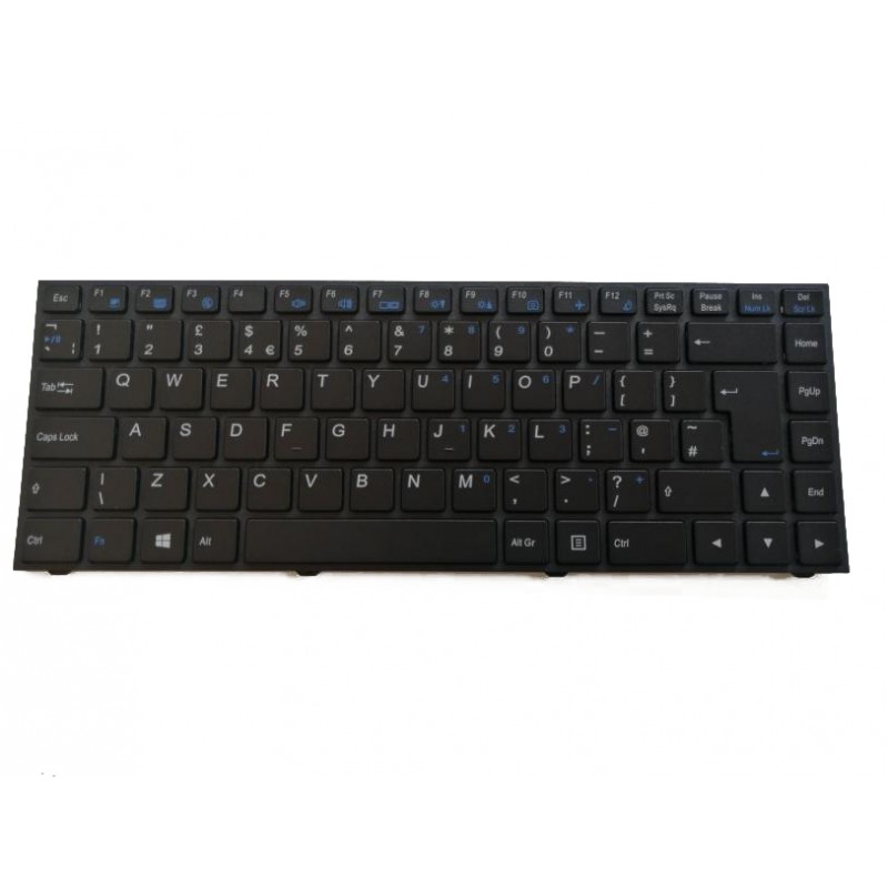 Clavier QWERTY UK pour Clevo N240