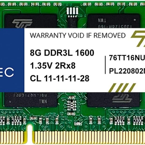 Mémoire DDR3 SoDIMM 8 Go 1600 mhz