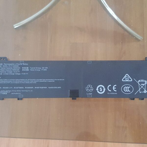 Batterie pour Ekimia Kevlar 80Wh